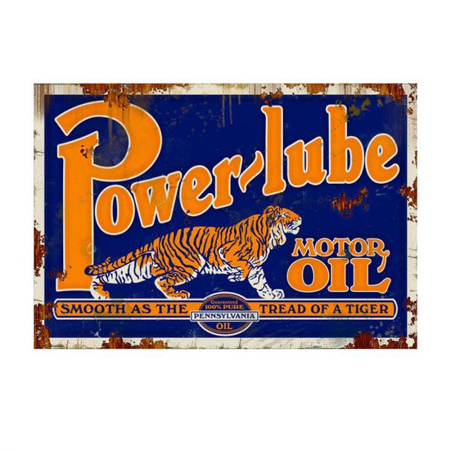 Powerlube Sign