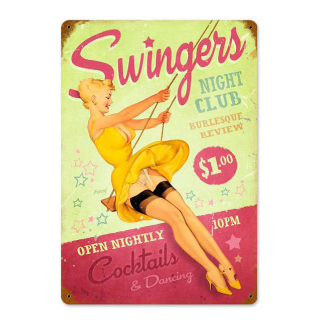 Swingers Night Club Sign