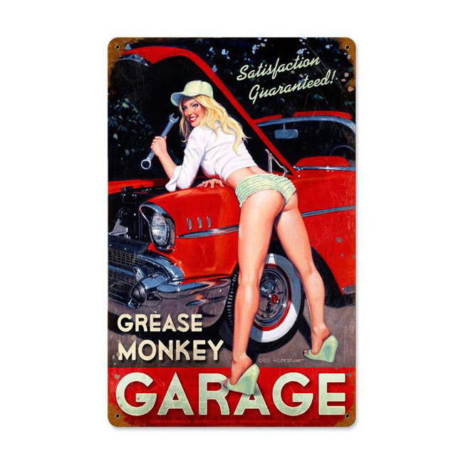Grease Monkey Garage Sign