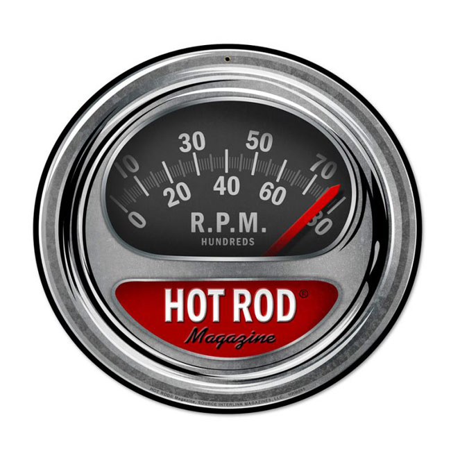 Hot Rod Tach Sign