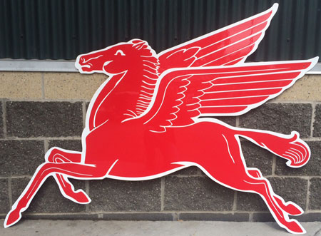 Click to view more Flying Red Horse Signs