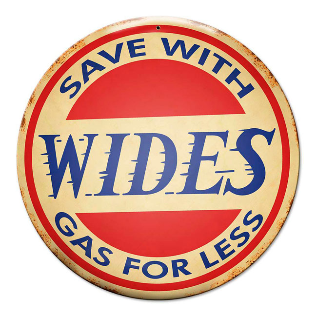 Wides Gas For Less Sign