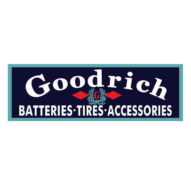 Goodrich Tire & Batteries Sign