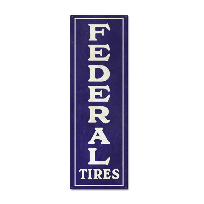Federal Tire Sign