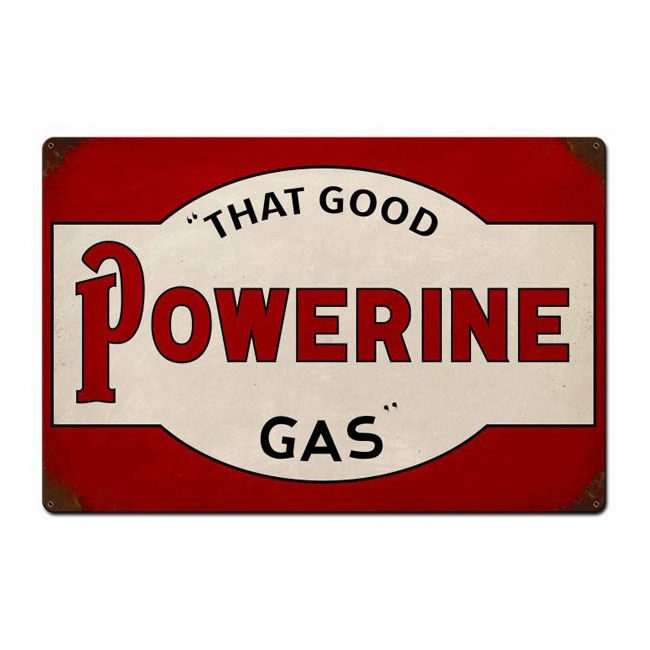 Powerine Gas Sign