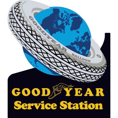 Goodyear Service Station Sign 