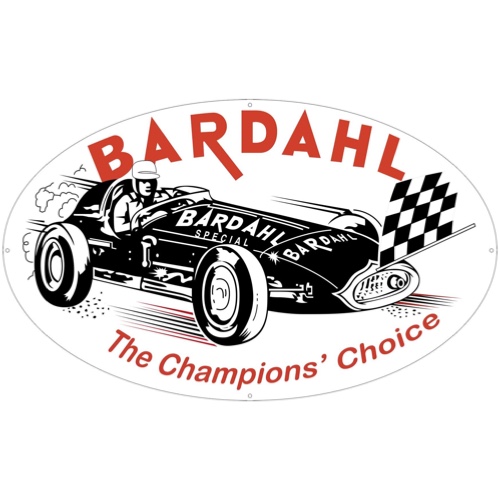 Bardahl The Champions Choice Sign