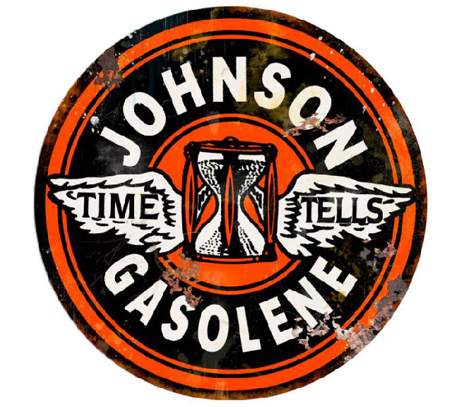 Johnson Gasoline Sign