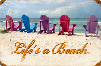 Lifes A Beach Sign