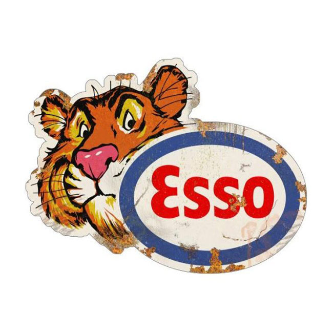 Esso Tiger Vintage Sign