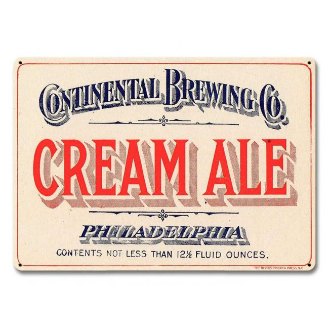 Cream Ale Sign