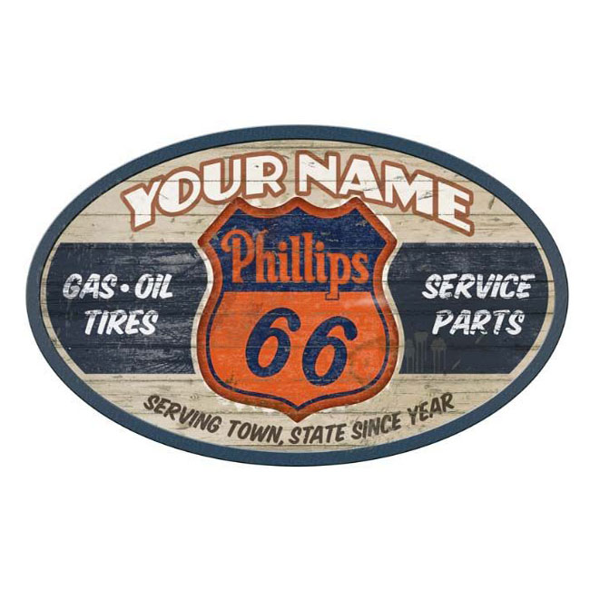 Phillips 66 Custom Personlized Sign