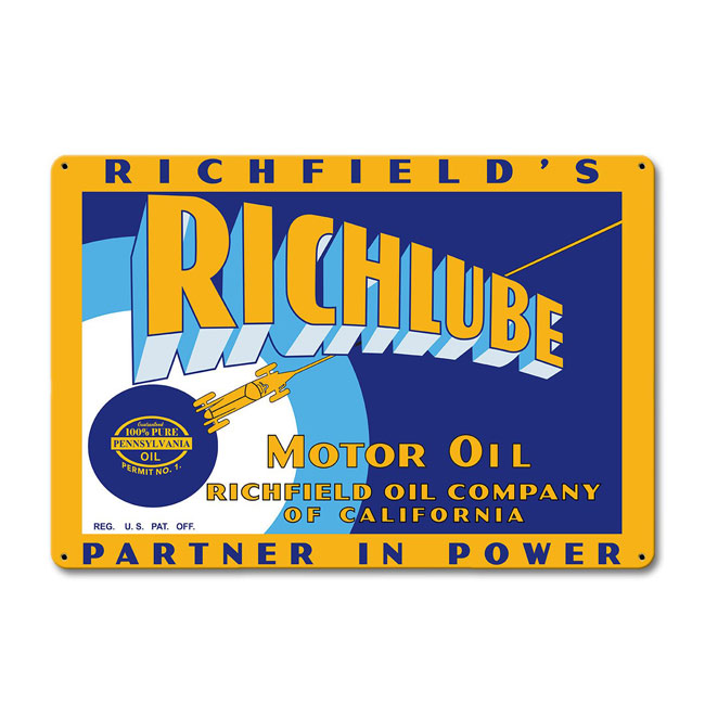Richfield Richlube Sign