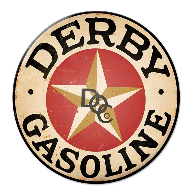 Derby Gasoline Sign 