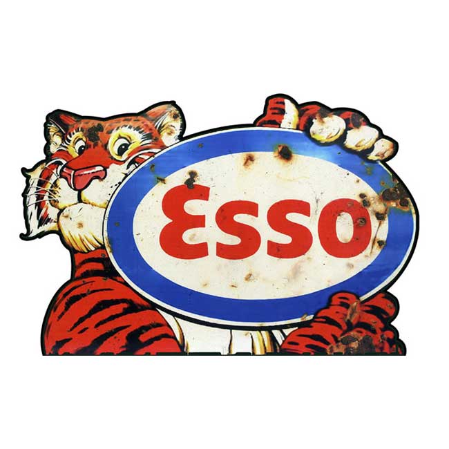 Esso Tiger Sign