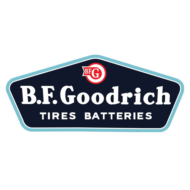 BF Goodrich Tire & Batteries Sign 