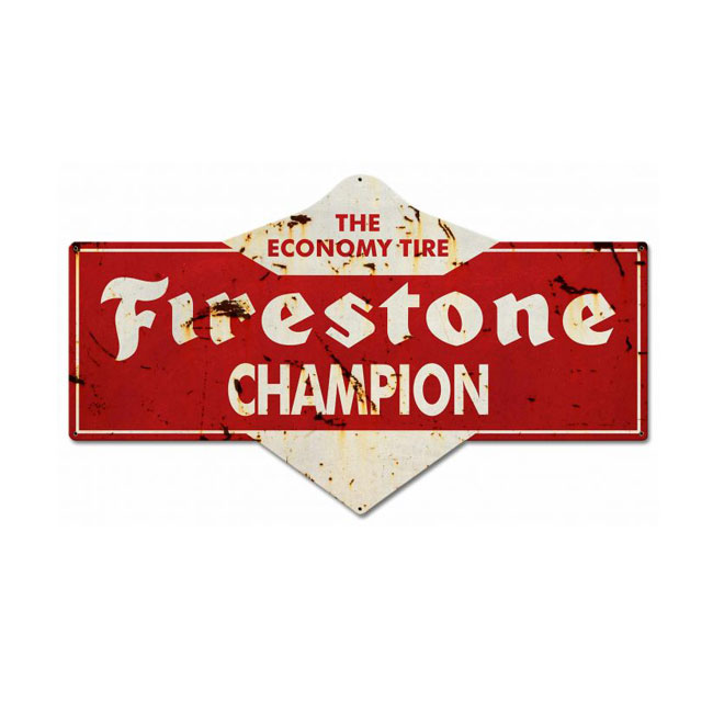 Firestone Tire Sign | Garage Signs | Signs | From Vintage Garage Signs