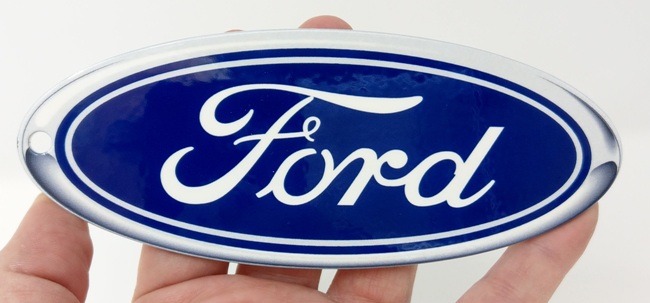 Ford Blue Oval Metal Sign