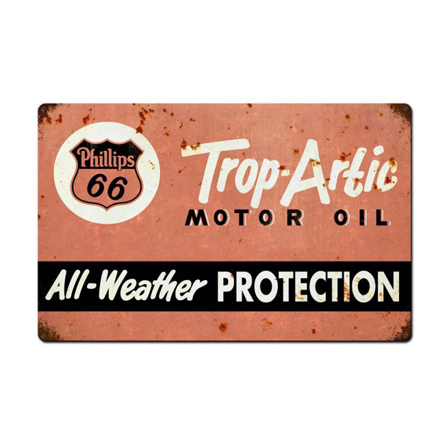 Trop Arctic Motor Oil Sign