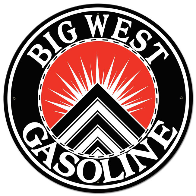 Big West Gas Sign