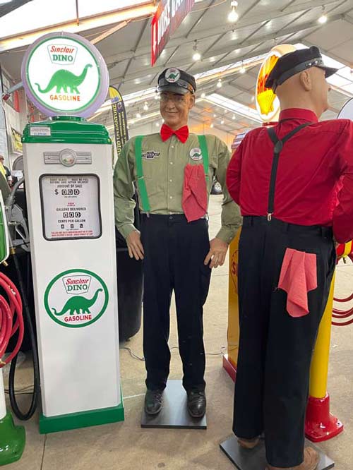 Shell Gas Station Attendant Garage Character